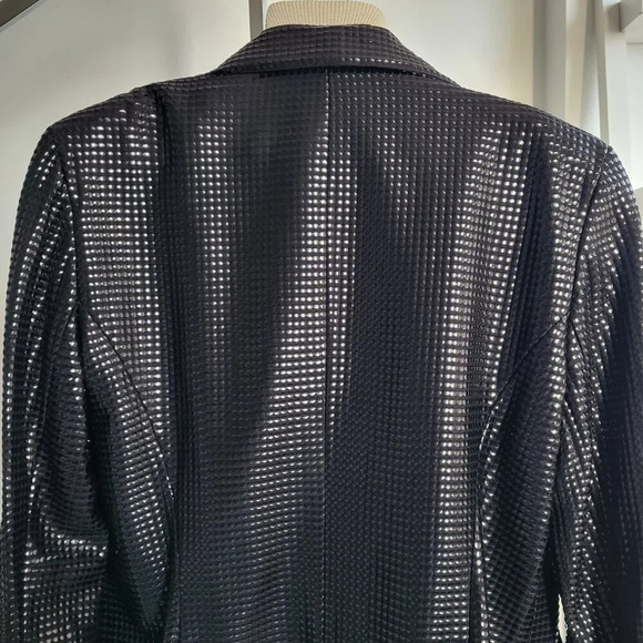 NWT - Alberto Makali Black Beaded Deluxe Jacket (Size 14) - Picture 5 of 14